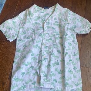 Janie and Jack boy’s short sleeve button down